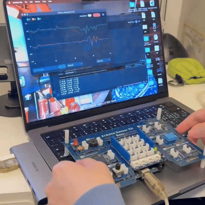 Then we thought that it might be sensor kit's problem, this is why we also looked up at basic tutorials about Arduino sensor kit. However, we tested almost all of the functions that sensor kit has, but it shows that Arduino Sensor Kit is working as well.